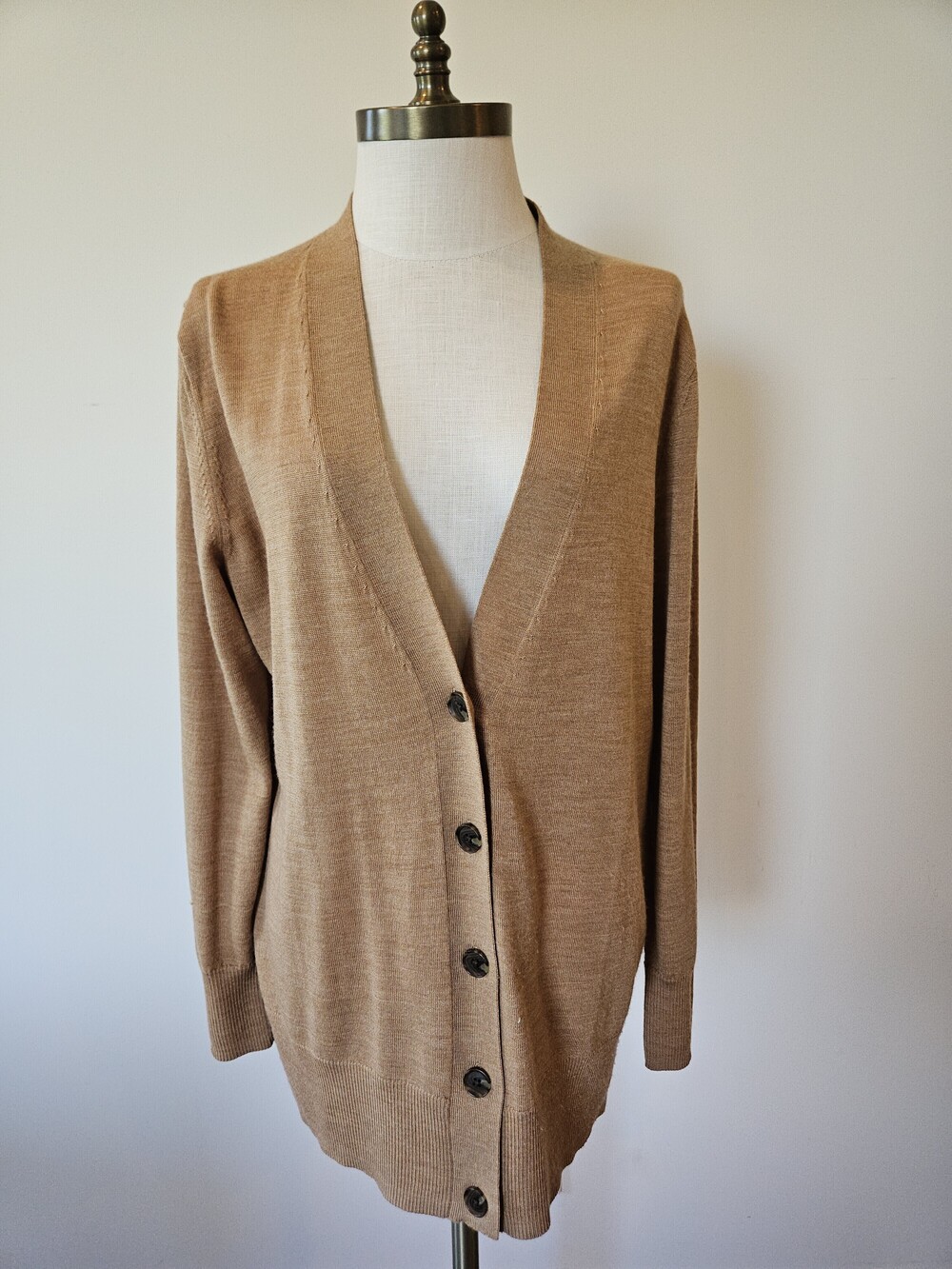 GAP Tan Long Cardigan